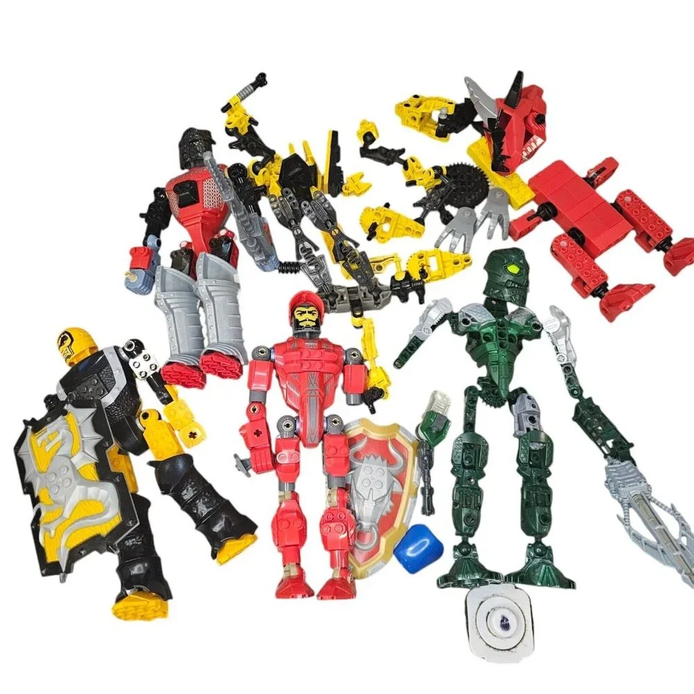 Lego Bulk Lot Bionicle Technic Knights Kingdom Incomplete Sets 1 Lb 4‎ Oz